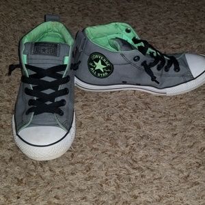 Boys high top converse